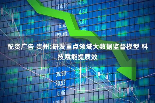 配资广告 贵州:研发重点领域大数据监督模型 科技赋能提质效